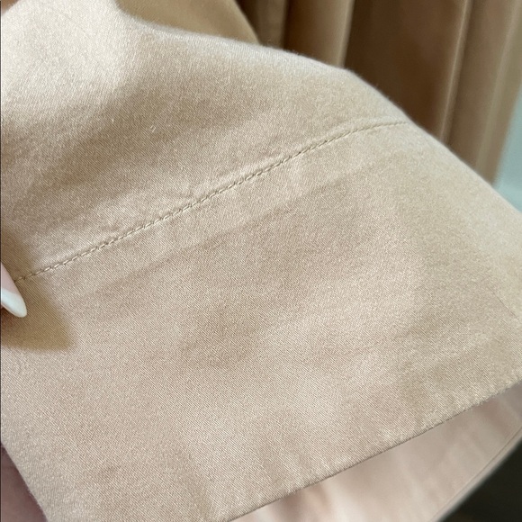 Mara Hoffman Camel Tan Long Sleeve Wrap Dress - Picture 10 of 12